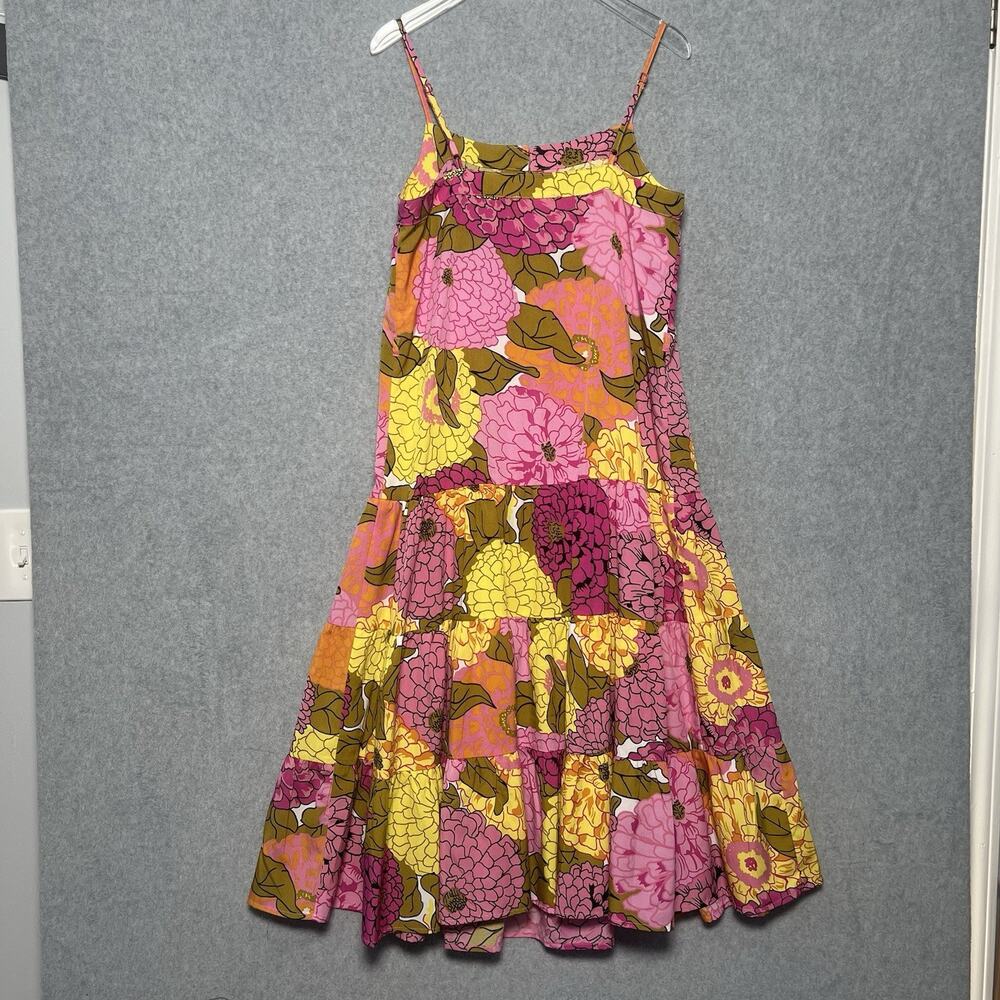 THML Womens Floral Tiered Dress NWOT Size Small - Picture 2 of 5